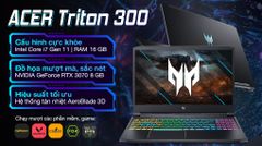  Laptop Acer Predator Triton 300 PT315 53 71DJ i7 11800H/16GB/512GB/8GB RTX3070/165Hz/Win10 (NH.QDSSV.001) 