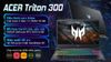 Laptop Acer Predator Triton 300 PT315 53 71DJ i7 11800H/16GB/512GB/8GB RTX3070/165Hz/Win10 (NH.QDSSV.001)