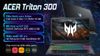 Laptop Acer Predator Triton 300 PT315 53 75LQ i7 11800H/16GB/512GB/6GB RTX3060/165Hz/Win10 (NH.QDQSV.001)
