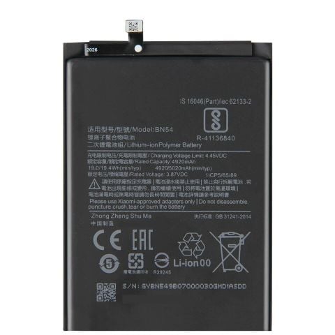 Pin dùng cho điện thoại Redmi 10X