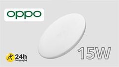 OPPO âm thầm ra mắt bộ sạc Wireless Charger 15W: Công suất thấp nhưng bù lại thiết kế rất xịn mà giá chỉ 350K 