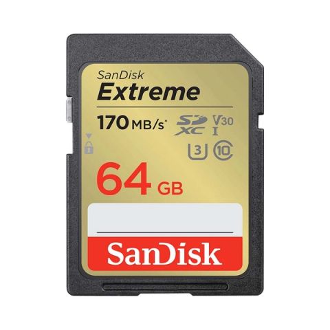 Thẻ nhớ SDXC SanDisk Extreme U3 V30 64GB 170MB/s