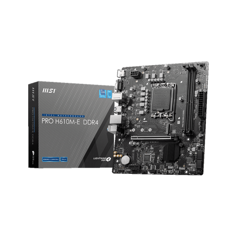 Mainboard MSI PRO H610M-E DDR4 | LGA1700 - mATX