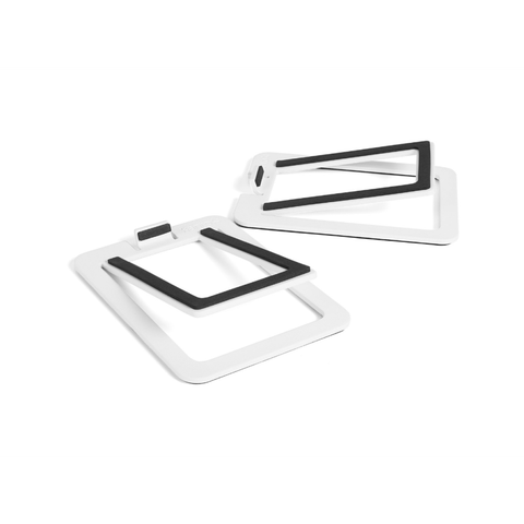 Chân Loa Kanto Để Bàn Desktop Speaker Stands S2 | Trắng