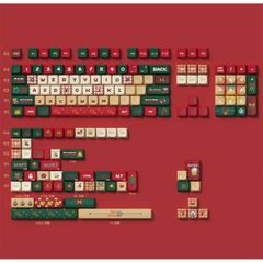  Set Keycap Christmas Eve Theme | MDA Profile - PBT DyeSub - 158 Keys 