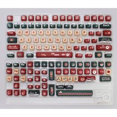  Set Keycap Christmas Noel | MOA Profile - PBT DyeSub - 134 Keys 