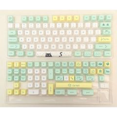  Set Keycaps Weird Cat | XDA profile - PBT Dyesub - 131 keys 