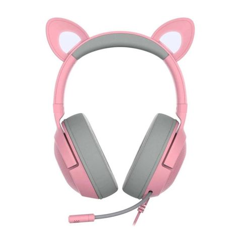 Tai nghe Razer Kraken Kitty Edition V2 Pro RGB | Có dây | Quartz Edition