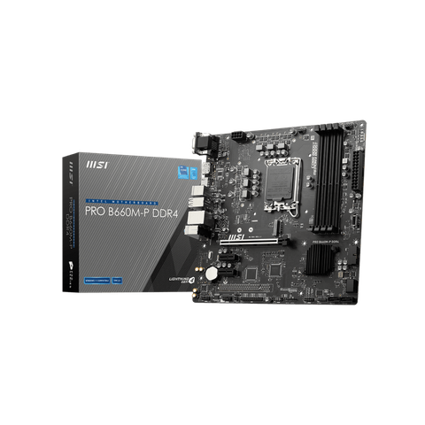 Mainboard MSI PRO B660M-P DDR4 (2 khe RAM) | DDR4 | LGA1700