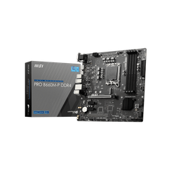  Mainboard MSI PRO B660M-P DDR4 (2 khe RAM) | DDR4 | LGA1700 