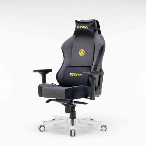 Ghế E-DRA EGC206 Hunter Fabric Grey Nỉ