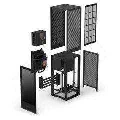  NZXT H1 MATTE BLACK (Case with PSU, AIO, and Riser Card) 