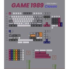  Set Keycap GSA Game 1989 Classic 