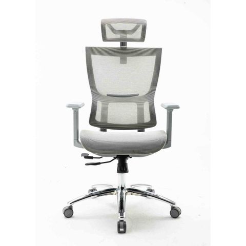 Ghế công thái học Warrior WEC506 Hero Series - Xám