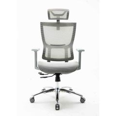  Ghế công thái học Warrior WEC506 Hero Series - Xám 