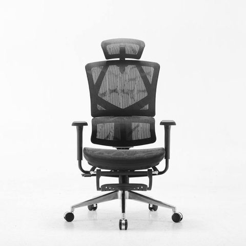 Ghế công thái học SIHOO M90B - Đen (có kê chân)