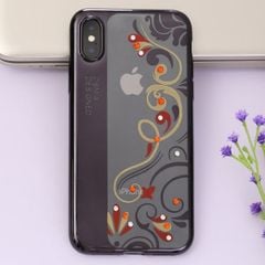  Ốp lưng iPhone X nhựa dẻo Secret Garden OSMIA Đen 