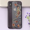 Ốp lưng iPhone X nhựa dẻo Secret Garden OSMIA Đen