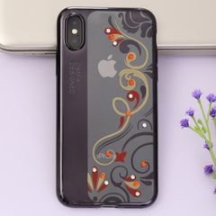  Ốp lưng iPhone X nhựa dẻo Secret Garden OSMIA Đen 
