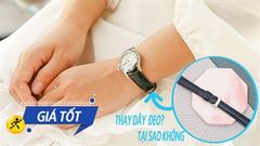  Giá rẻ bất ngờ: Dây đeo đồng hồ sale đậm đến hết tháng 5, sở hữu ngay chỉ từ 55k, sắm liền tay kẻo bỏ lỡ deal hời 