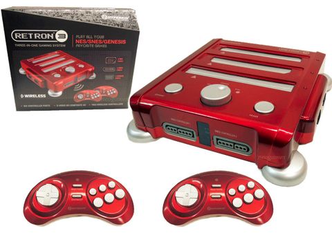 Hyperkin Retron 3 : Gaming Console - Red