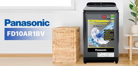 Đánh giá máy giặt lồng đứng FD10AR1BV 10.5 kg của Panasonic
