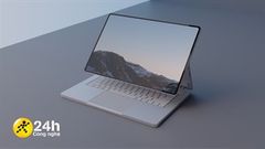  Chiêm ngưỡng ảnh render Surface Book thế hệ mới, hé lộ thiết kế màn hình nổi không thể tháo rời 