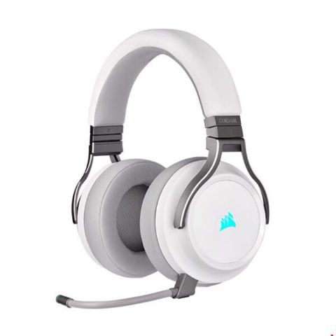 Tai Nghe Corsair Virtuoso Wireless Rgb White Ca-9011186-ap