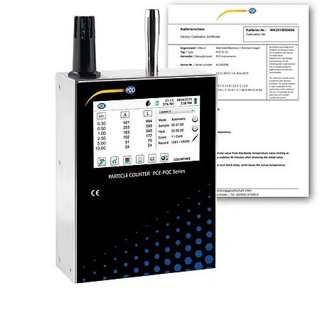 Máy đếm hạt tiểu phân trong không khí PCE PQC 23EU