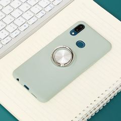  Ốp lưng Galaxy A10s Nhựa dẻo Ring Silicone case COSANO Xanh Olive 