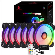 Ringforce Rgb 12Cm Kit 5 Fan + Hub ĐiềU KhiểN