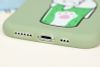 Ốp lưng iPhone 11 Pro Nhựa dẻo UV CKTG852 Mèo ly Xanh lá