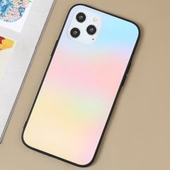  Ốp lưng iPhone 12 Pro Max Nhựa cứng viền dẻo Tempered Glass Case-Gradient COSANO Đa sắc 