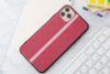 Ốp lưng iPhone 11 Pro Max Nhựa dẻo UV printing OSMIA CKM493 Vân Đỏ