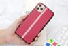 Ốp lưng iPhone 11 Pro Max Nhựa dẻo UV printing OSMIA CKM493 Vân Đỏ