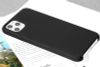 Ốp lưng iPhone 11 Pro Max Nhựa dẻo Liquid silicone B JM Đen