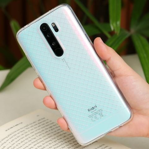 Ốp lưng Redmi note 8 pro nhựa dẻo Max X case COSANO Nude