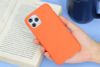 Ốp lưng iPhone 11 Pro nhựa dẻo LIQUID SILICONE B JM Clementine (Cam)