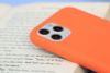 Ốp lưng iPhone 11 Pro nhựa dẻo LIQUID SILICONE B JM Clementine (Cam)