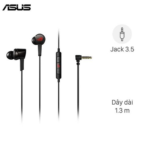 Tai nghe EP Gaming Asus Rog Cetra Core Đen