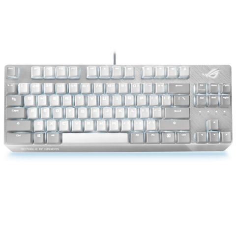 Bàn Phím Cơ Asus Rog Strix Scope Nx Tkl Moonlight White Red