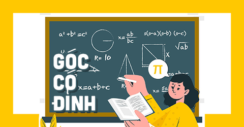 Lý thuyết góc có đỉnh ở bên trong, bên ngoài đường tròn và bài tập