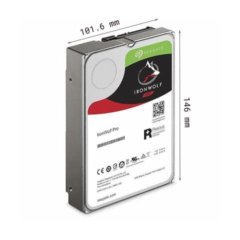 Ổ cứng HDD Seagate Ironwolf Pro 12TB 3.5 inch, 7200RPM, SATA3, 256MB Cache