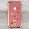 Ốp lưng iPhone 7-8 nhựa dẻo Electroplate printing OSMIA Hoa sắc