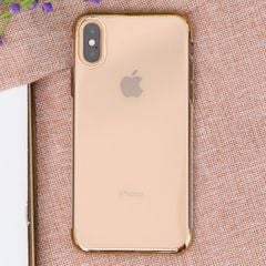  Ốp lưng iPhone XS nhựa dẻo Electroplate T&B OSMIA Gold 