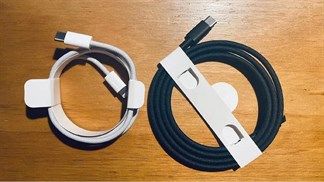 Rò rỉ hình ảnh thực tế cáp Lightning bện vải dù đi kèm iPhone 12, xịn như vậy đủ làm kích thích iFan chưa?