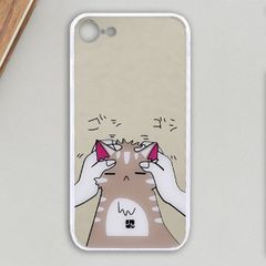  Ốp lưng iPhone 7 - iPhone 8 Nhựa cứng viền dẻo Mirror Fun II JM JM161124 Mèo hồng 