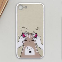  Ốp lưng iPhone 7 - iPhone 8 Nhựa cứng viền dẻo Mirror Fun II JM JM161124 Mèo hồng 