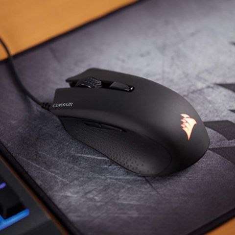 Chuột Gaming Corsair Harpoon RGB Pro FBS/MOBA Đen