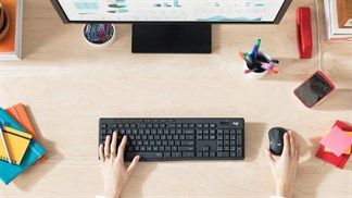 Logitech ra mắt combo chuột và bàn phím MK295 Wireless: Giảm 90% tiếng ồn khi sử dụng, thời lượng pin dài lâu